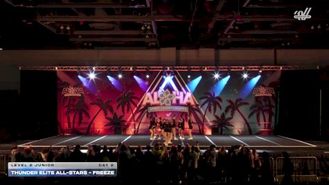 Thunder Elite All-Stars - Freeze [2026 L2 Junior Day 2] 2026 Aloha Portland Showdown