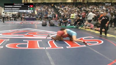 138 lbs Consi Of 8 #1 - Charisma Lawrence, IN vs Mariaha Benedict, IA