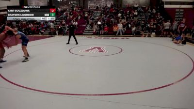 160 lbs Cons. Quarters - Amir Bouzouma vs Brayden Linsmeier, Minnesota