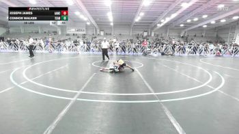 56 lbs Rr Rnd 1 - Joseph James, All-American Wrestling Club Red vs Connor Walker, Team RJN