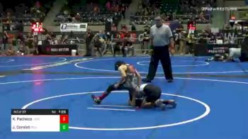 64 lbs Prelims - Kazen Pacheco, Lockjaw WC vs Jace Cornish, Reign WC