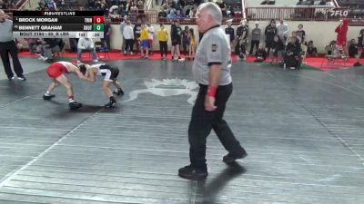85_B lbs Consolation - Brock Morgan, Trinity vs Bennett Graham, Southern Lehigh