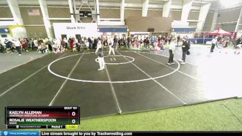 120 lbs Round 4 - Kaelyn Alleman, Sanderson Wrestling Academy vs Rosalie Weatherspoon, Idaho