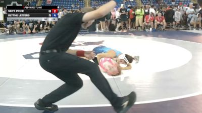 105 lbs Cons. Sub-rd Of 16 - Skye Price, Ohio vs Blythe Letters, Pennsylvania