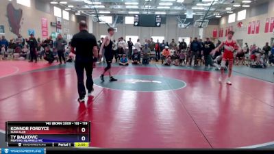 119 lbs Round 1 - Konnor Fordyce, Kuna Klub vs Ty Balkovic, Fighting Squirrels WC