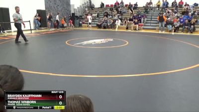 JV-8 lbs Round 4 - Sam Myers, Cedar Rapids Kennedy vs Payton Hill, Burlington Notre Dame