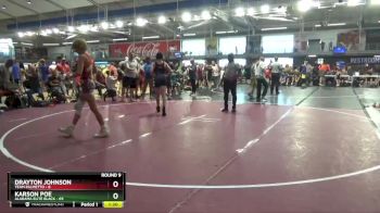 125 lbs Round 9 (10 Team) - Issac Young, Alabama Elite Black vs Mark Evans, Team Palmetto