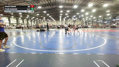 126 lbs Rr Rnd 1 - Ethan Kadish, Doughboy Gold - HSB vs Tyler Quarles, Elite Athletic Club Bad Boys - HSB