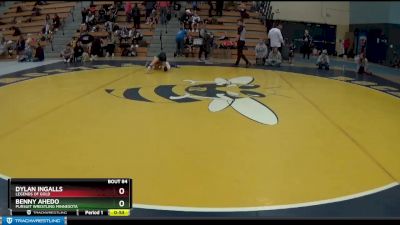 75 lbs Semifinal - Benny Ahedo, Pursuit Wrestling Minnesota vs Dylan Ingalls, Legends Of Gold