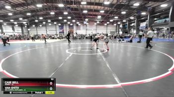 92 lbs Rd# 9- 2:15pm Saturday Final Pool - Case Bell, POWA vs Van Smith, Oklahoma Outlaws