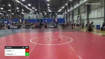 138 lbs 3rd Place - Dylan Gvillo, Purler vs Anthony Montez, Blue Line