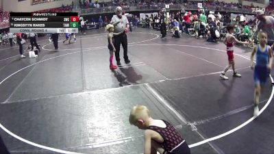 53 lbs Cons. Round 4 - Kingstyn Rakes, Team Agoge Wrestling Inc vs Chaycen Schmidt, Scottsbluff Wrestling Club