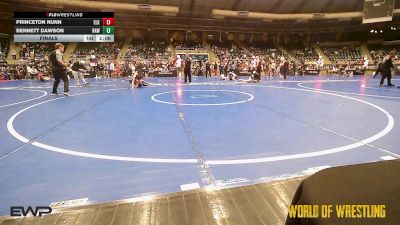 73 lbs Final - Princeton Nunn, Elk Grove Wrestling Academy EGWA vs Bennett Dawson, RAW Wrestling Club