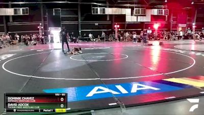 60 lbs Round 3 - Dominik Chavez, Dominate Wrestling Club vs David Adcox, Tucson Pride Wrestling CLub