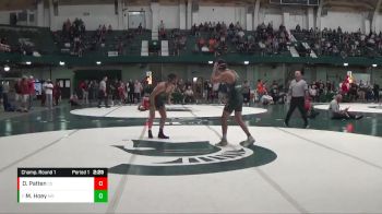 165 lbs Champ. Round 1 - Miles Hoey, Michigan State vs Daniel Patten, Cleveland State