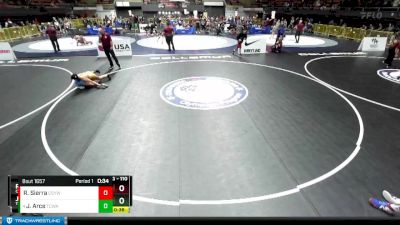 110 lbs Semifinal - Julyssa Arce, TUF California Wrestling Academy vs Rachel Sierra, Canyon Springs Youth Wrestling Club