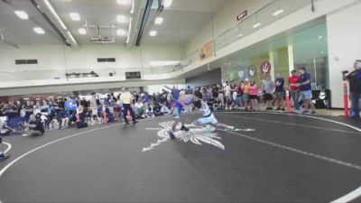 138 lbs Cons. Round 1 - Elias Delis, Threshold WC vs Santiago Miranda, Mountain Lion Wrestling Club