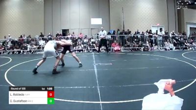 138 lbs Round Of 128 - Liam Robledo, Tuff Kidz vs Caleb Gustafson, NM Outlawz