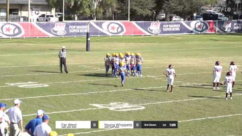 Young Whippets vs. Far West Steelers - 2022 Pop Warner Football Super Bowl
