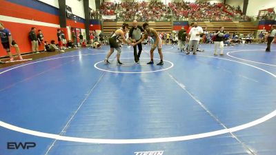 155 lbs Quarterfinal - Laquan Malcolm, Tulsa Union vs Paxton Albright, Owasso High School