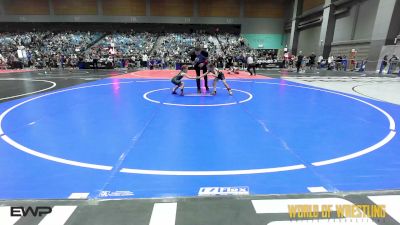 52 lbs Round Of 16 - Devynee Cruz, Pounders WC vs Genevieve Valdovinos, Daughters Of Zion