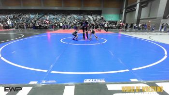 52 lbs Round Of 16 - Devynee Cruz, Pounders WC vs Genevieve Valdovinos, Daughters Of Zion