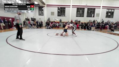 165 lbs Consi Of 16 #2 - Keon Clealand, Mount Vernon vs Reed Mcmichael, The Marist School