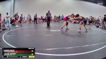 140 lbs Round 6 (10 Team) - Jacob Harvey, MF Purge Elite vs Kaden Riley, Lake Gibson Braves