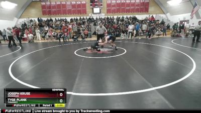 138 2B Semifinal - Tyge Plank, Tonasket vs Joseph Kruse, Okanogan