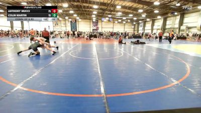 126 lbs Consi Of 8 #2 - Anthony Mucci, PA vs Colin Martin, VA