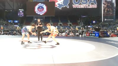 190 lbs Cons. Rd Of 64 - Adam Adcox, Kansas vs Kael Macdonald, Virginia