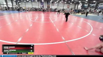 84 lbs Rd# 10- 4:00pm Saturday Final Pool - Evan Lisowski, M2TC Blue vs Eddie Woody, Cali Red