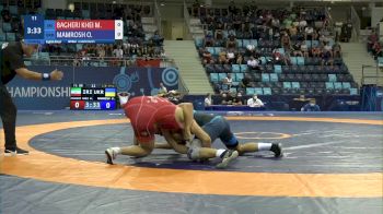 80 kg 1/8 Final - Majid Bagheri Kheirabad, Iran vs Oleksandr Mamrosh, Ukraine
