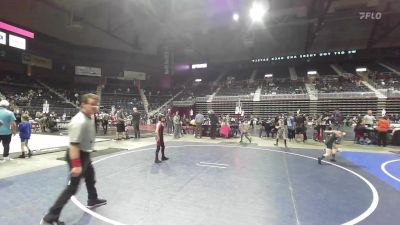 74 lbs 5th Place - Eddie Sylva, Sturgis Youth WC vs Brody Baxter, Eastside United