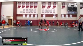 190 lbs Round 3 - Ace Grayson, Lawrence North vs Ja`Leese Taylor, North Central