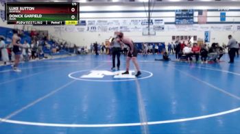 175 lbs Cons. Round 2 - Luke Sutton, SKIATOOK vs Donick Garfield, Miami