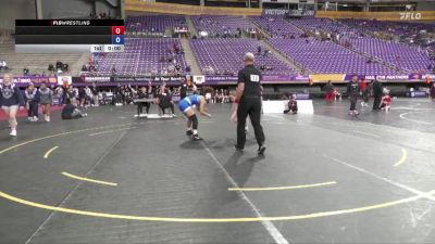160 lbs Round 1 (16 Team) - Ta`jai Broadnex, Lindsey Wilson vs Darby Weidl, Ottawa University