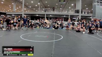 60 lbs Round 5 (8 Team) - Gavin Goldsbeerry, Iron Horse vs Axl Cross, Junior Terps