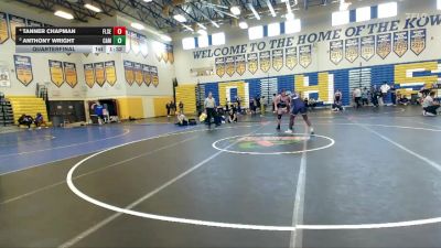 215 Blue Quarterfinal - Anthony Wright, Camden vs Tanner Chapman, Fletcher Senior