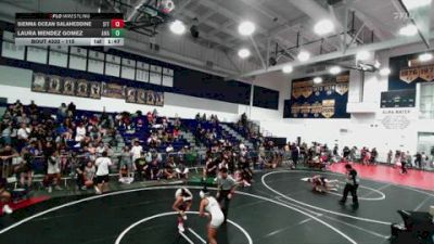 115 lbs 1st Place Match - Laura Mendez Gomez, Arete Wrestling Academy vs Sienna Ocean Salaheddine, Arete Wrestling Academy