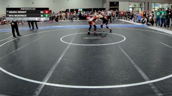 97 lbs Cons. Round 1 - Amara Wright, Chapman vs Mya McKitrick, Wildcat