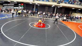 126 lbs 1st Place Match - Jadon Dinwiddie, Unattached vs Jayden Hernandez, Unattached