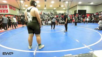 285 lbs Consi Of 16 #2 - Donnealous Sims, Tulsa Union vs Carson Smith, McAlester