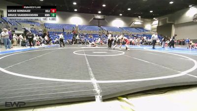 110-120 lbs Rr Rnd 2 - Lucas Gonzalez, Oklahoma Phantom Wrestling Club (OPWC) vs Bruce Vanderhoeven, NORTH DESOTO WRESTLING ACADEMY