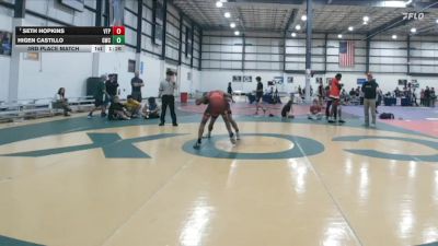 113 lbs 3rd Place Match - Higen Castillo, Grizzly Wrestling Club vs Seth Hopkins, VA Team Predator