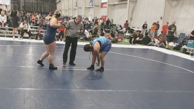 235 lbs Champ. Rd Of 32 - Bella Schott, Sebolt Women's Wrestling vs Valerie Valdez Herrera, All American Wrestling Club