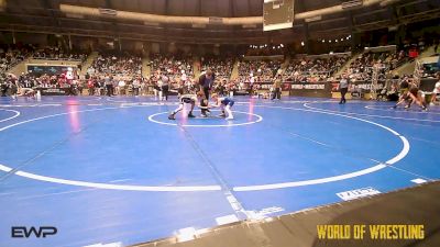 58 lbs Consi Of 4 - Jace McMains, Sebolt Wrestling Academy vs Braylen Marion, Mat Psycho