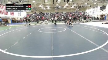 Boys 132 lbs Champ. Round 1 - Bret Laptalo, Christopher Boys vs Gabriel Mauricio Garcia-Procopio, Half Moon Bay&nbsp;Boys