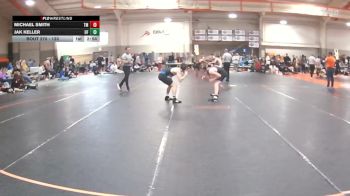 133 lbs Champ. Round 2 - Michael Smith, Thomas More vs Jak Keller, Grand Valley State