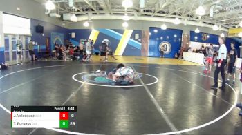150 lbs Round 6 (8 Team) - Trevonte Burgess, Eagles WC vs Jesus Velasquez, Soldier City